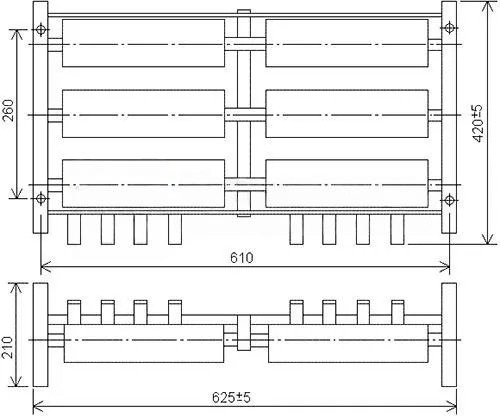 схема блока резисторов Б6 У2 ирак схема блока резисторов Б6У2 ирак