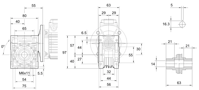 Редуктор NMRW 030
