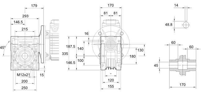Редуктор NMRW 130