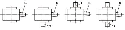 Варианты сборки редуктора
