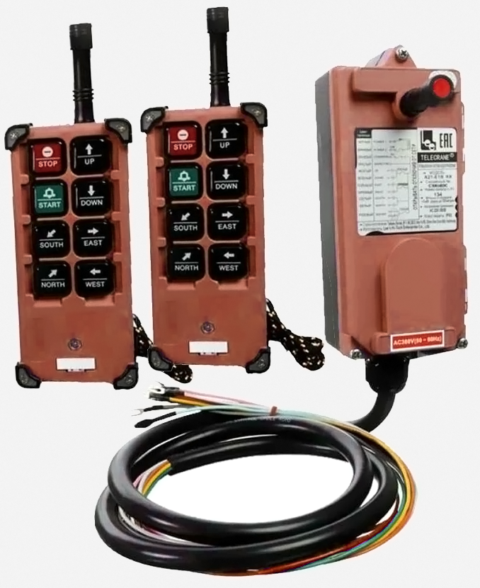 Радиоуправление TELECRANE А21-Е1B (2 пульта)
