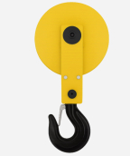Крюковая подвеска для тали CD1 10т